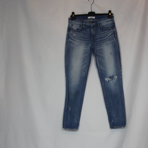 MOUSSY VINTAGE Women's Lenwood Skinny Jeans Light blue  size 26 - Picture 4 of 15